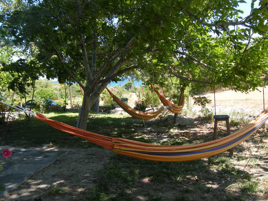 Garten mit Chillout area Garten mit Chillout area