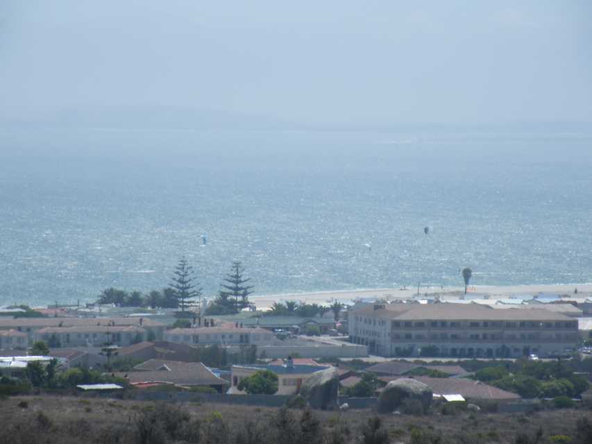 Blick zum Kitespot Blick zum Kitespot