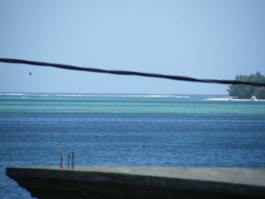 Blick zum Spot Le Morne Blick zum Spot Le Morne