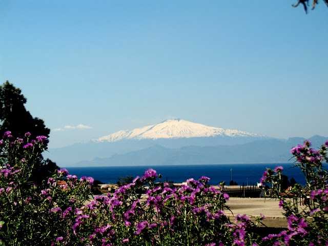 Blick auf den Etna vom Spot Blick auf den Etna vom Spot